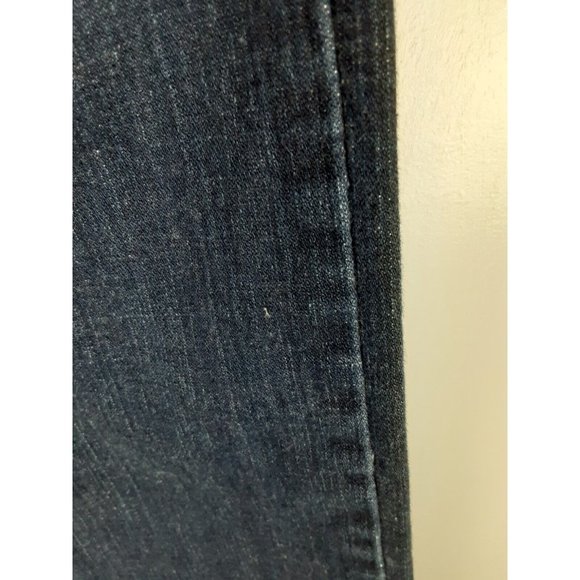 Levi's Girls 525 Straight Leg Perfect Waist Dark Wash Denim Blue Jeans 4M - Picture 8 of 8